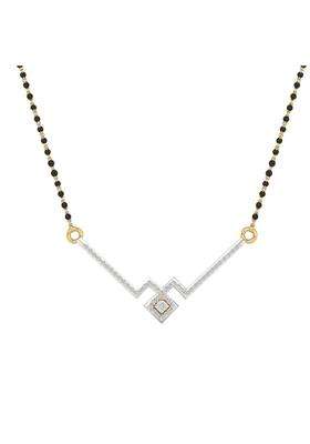 Dishis 14K 18K Yellow Gold and Diamond Mangalsutra for Women