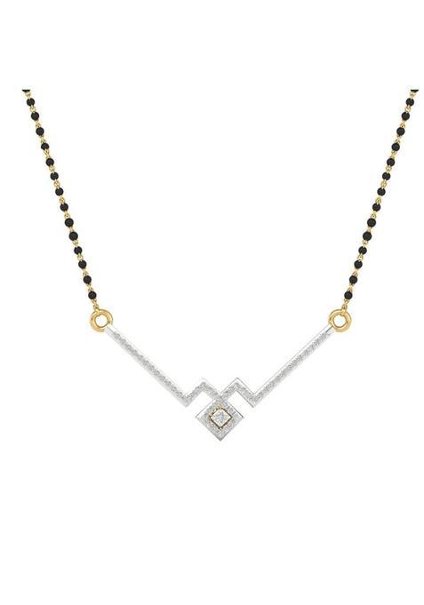 Dishis 14K 18K Yellow Gold and Diamond Mangalsutra for Women