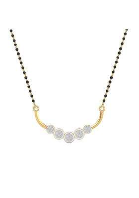 Dishis 14K 18K Yellow Gold and Diamond Mangalsutra for Women