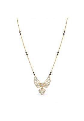 P C Chandra Jewellers 18 KT Diamond Convertible Bloom Grace Mangalsutra for Women