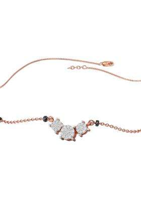 Joyalukkas 18 KT Shimmering Diamond Mangalsutra Gift for Women and Girls