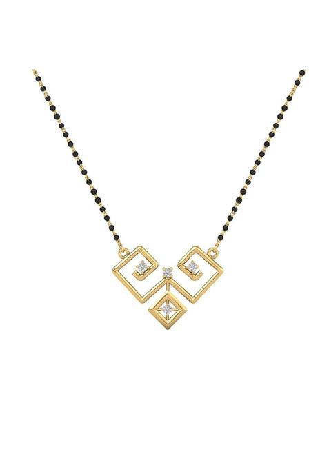 Dishis 14K Yellow Gold and Diamond Mangalsutra for Women