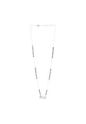Gargi by P N Gadgil and Sons 925 Sterling Silver Infinity Shaped Mangalsutra