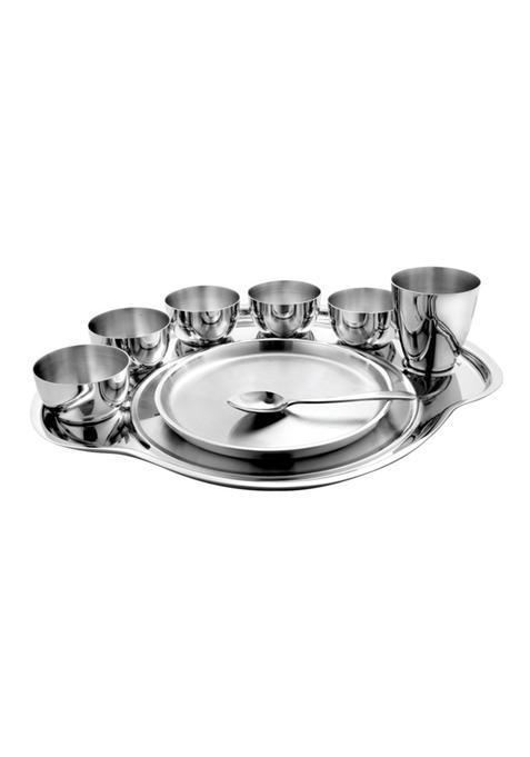 Shri and Sam Nifty Stainless Steel Thali