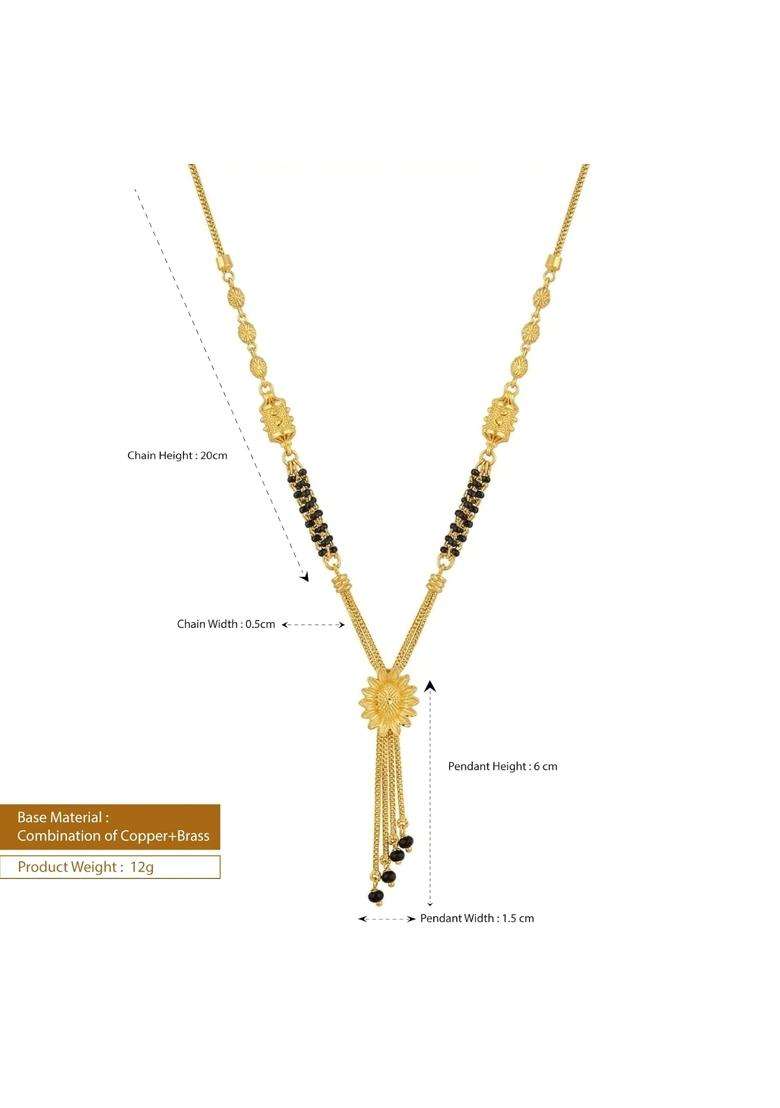 Ritvaa 24K Smartgold Mangalsutra for Women - Indya