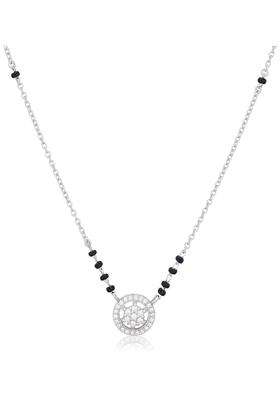 Trisu Eternity Mangalsutra 925 Silver Stamp