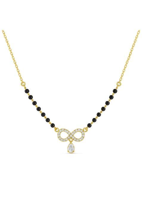 Zarkan Silver Gold Plated Mangalsutra