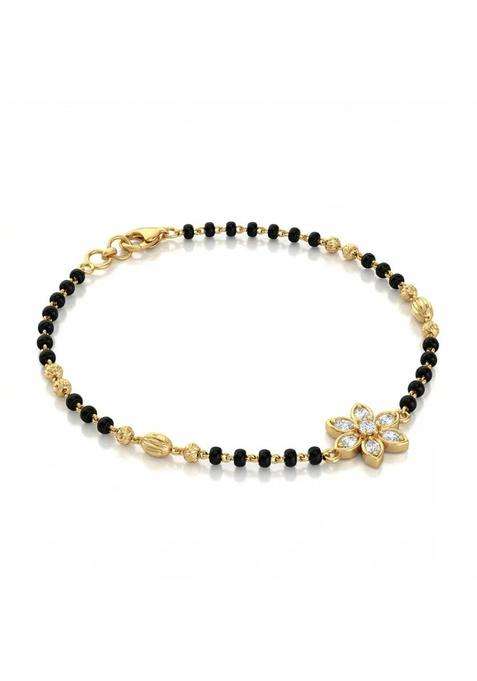 Ritvaa 24K Smartgold Hand Mangalsutra Bracelet for Women