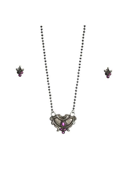 Kshityee Uma Traditional Elegant Pure Silver 925 Mangalsutra for Women