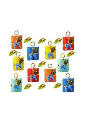SAI Praseeda Traditional Potli Gift Bags with Zip Closure Bangle Handle and Leaf and Haldi Kumkum Pouches