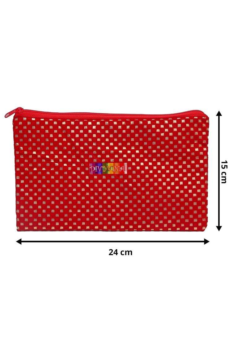 Divyana Multi Purpose Gift Bag Pouch for Return Gifts for Birthdays Wedding Function Shagun Set of 36 - Indya