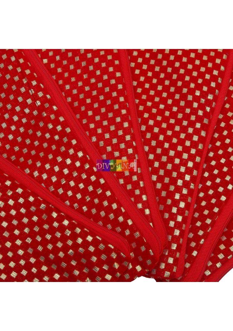 Divyana Multi Purpose Gift Bag Pouch for Return Gifts for Birthdays Wedding Function Shagun Set of 36 - Indya