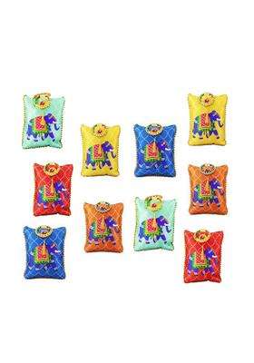 SAI Praseeda Traditional Potli Gift Bags with Zip Closure and Bangle Handle