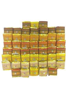 Navira FABS Thamboolam Return Gift Set with Haldi Kumkum Handmade Miniature Small Pouch Pack of 50