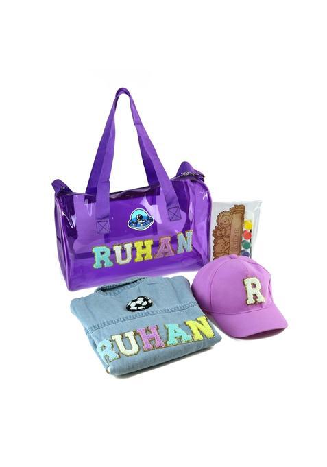 AICA Purple Personalized DIY Kit for Kids Gift for Girls Boys 1 10 Years