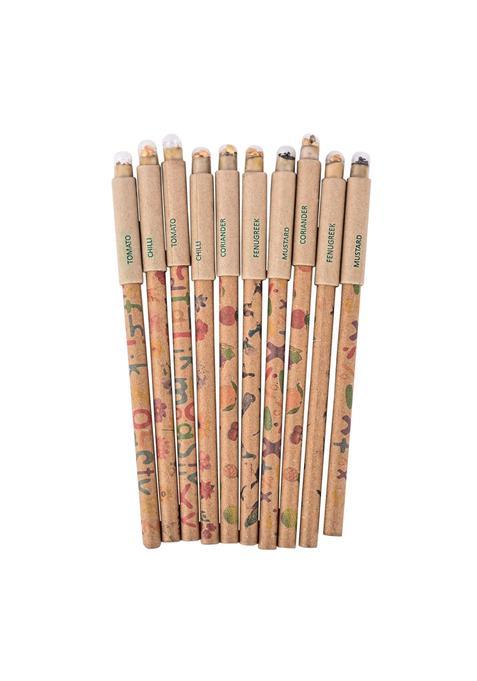 Giftonetree Blue Eco Friendly Plantable Seed Pens Return Gift
