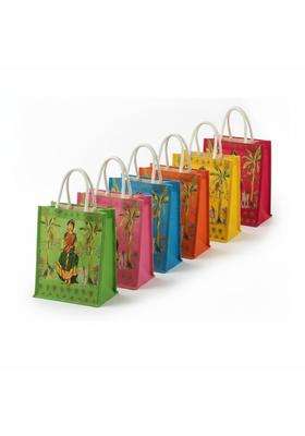 SAI Praseeda Traditional Potli Gift Bags with Zip Closure and Bangle Handle
