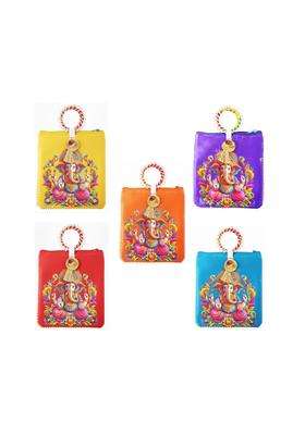 SAI Balaji Traditional Potli Gift Bags with Zip Closure and Bangle Handle