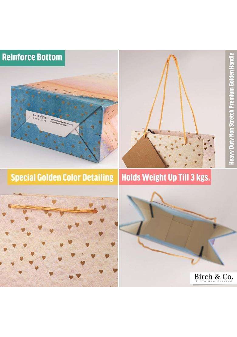 Birch and Co Gift Bags Paper Bags for Return Gifts Paper Gift Bag Pack of 20 - Indya