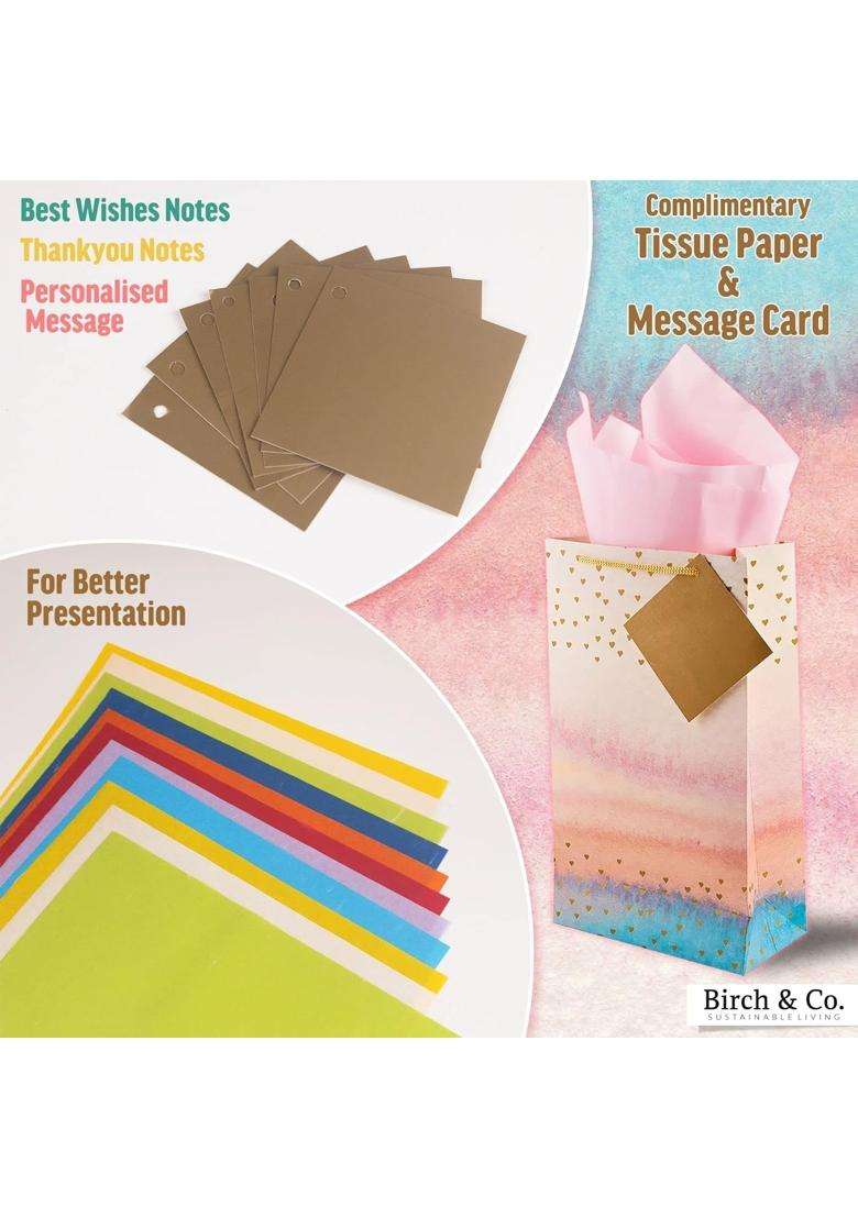 Birch and Co Gift Bags Paper Bags for Return Gifts Paper Gift Bag Pack of 20 - Indya