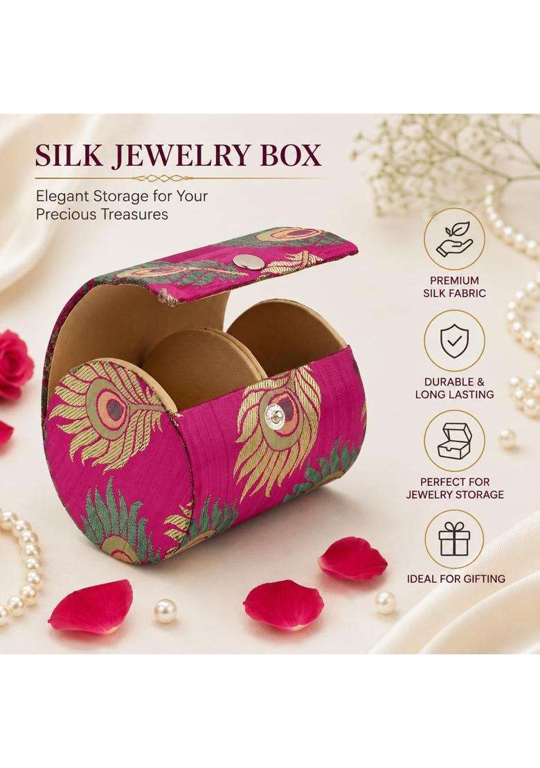 The Homely Hub Bangle Box Storage Bangle Organiser for Women Perfect for Return Gift Pack of 5 - Indya