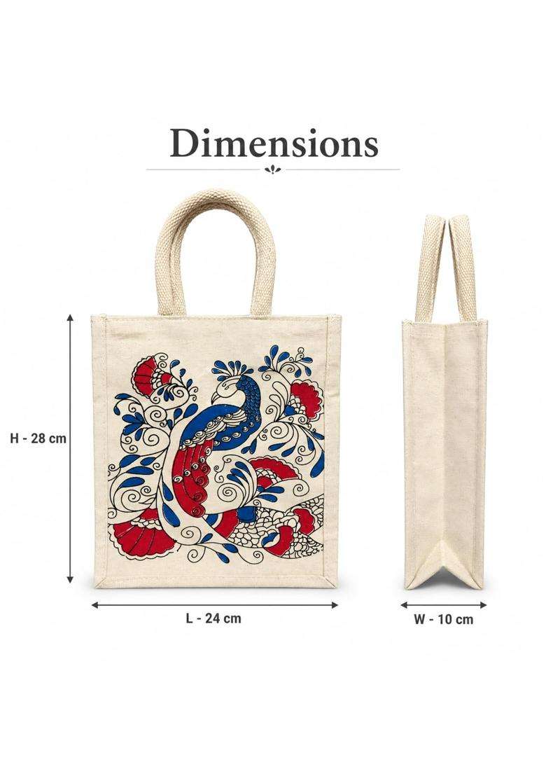 Cantainoo Canvas Return Gift Bags for Wedding Birthday and Festive Functions - Indya