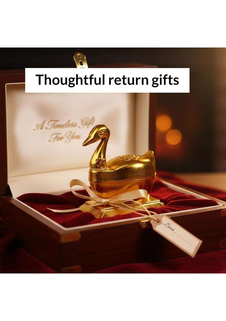 Betterminds Return Gifts for Women Kumkum Box Wedding Gifts Babyshower Return Gift Pooja Gifts Pack of 6 - Indya