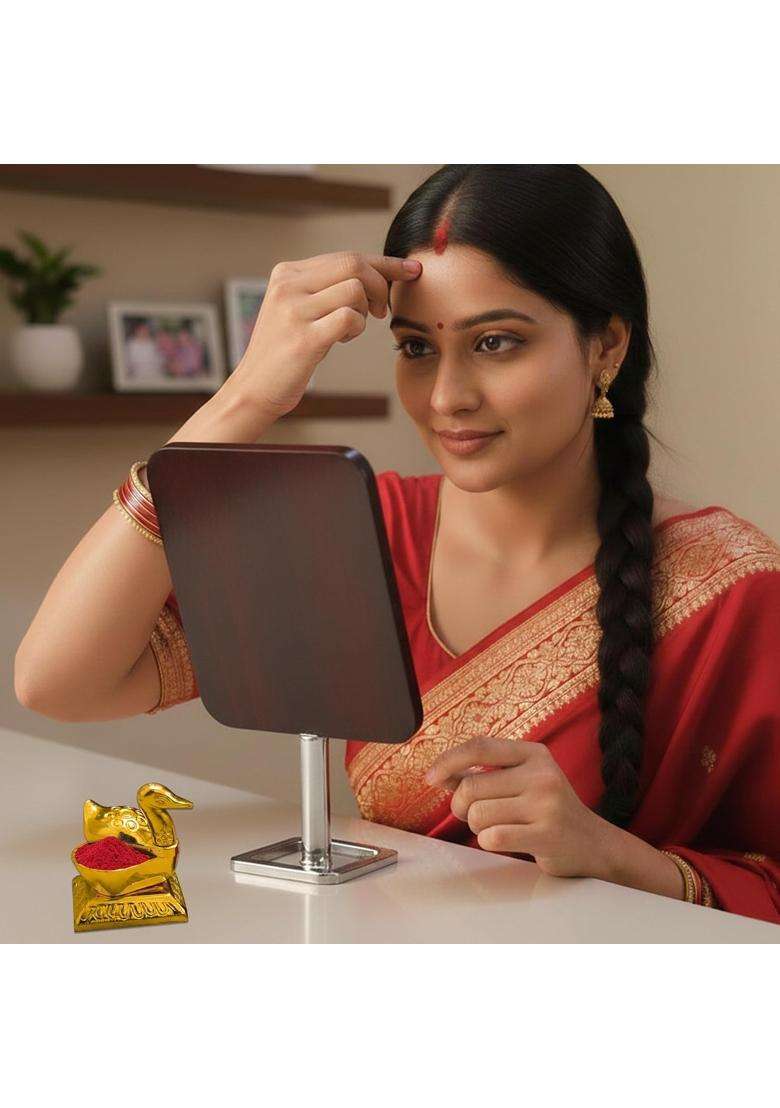 Betterminds Return Gifts for Women Kumkum Box Wedding Gifts Babyshower Return Gift Pooja Gifts Pack of 6 - Indya