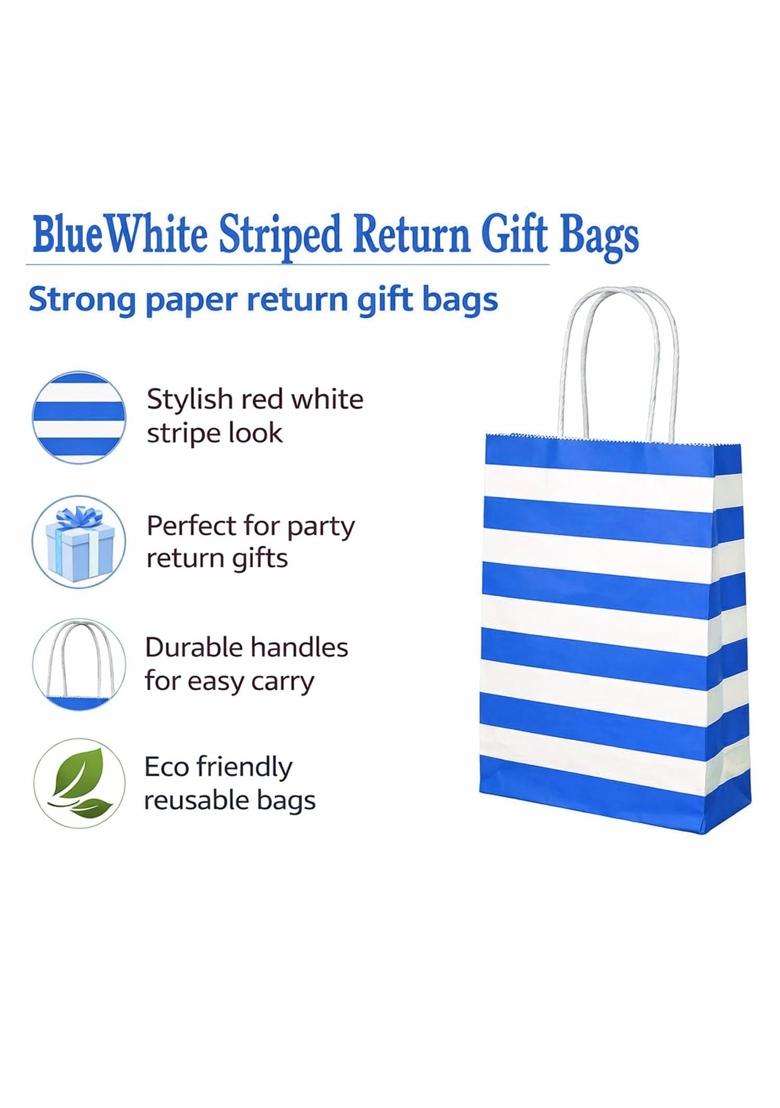 Aakriti Paper Gift Bags with Handles for Return Gifts Party Favors and Shopping - Indya