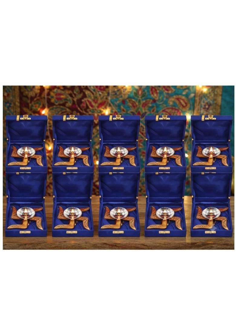 Diamond Craft Diwali Corporate Bulk Gifts for Employees Pack of 10 - Indya