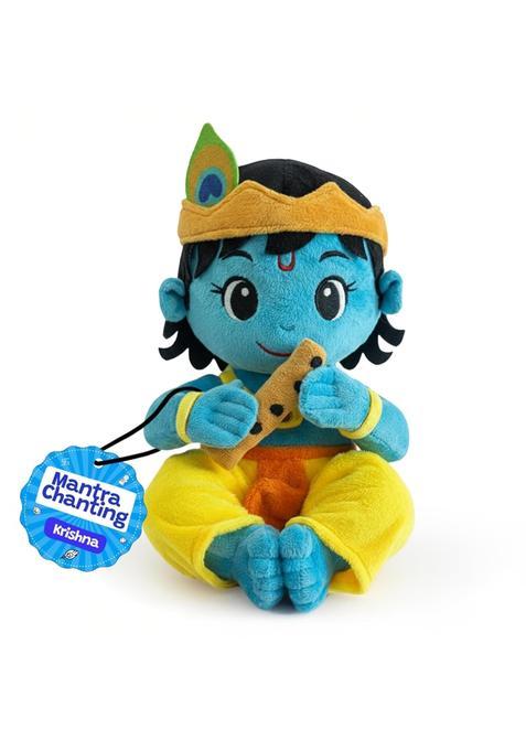 Wonderbuddy Blue Divine Mantra Chanting Baby Krishna with 8 Preloaded Mantras and Aartis