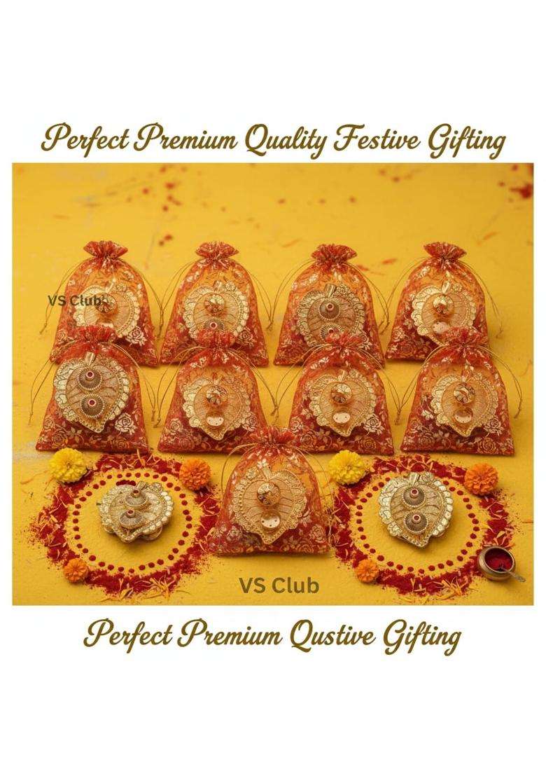VS Club Sankranti Vaan Items Haldi Kumkum Gift Set Haldi Kunku Vaan for Makar Sankranti - Indya