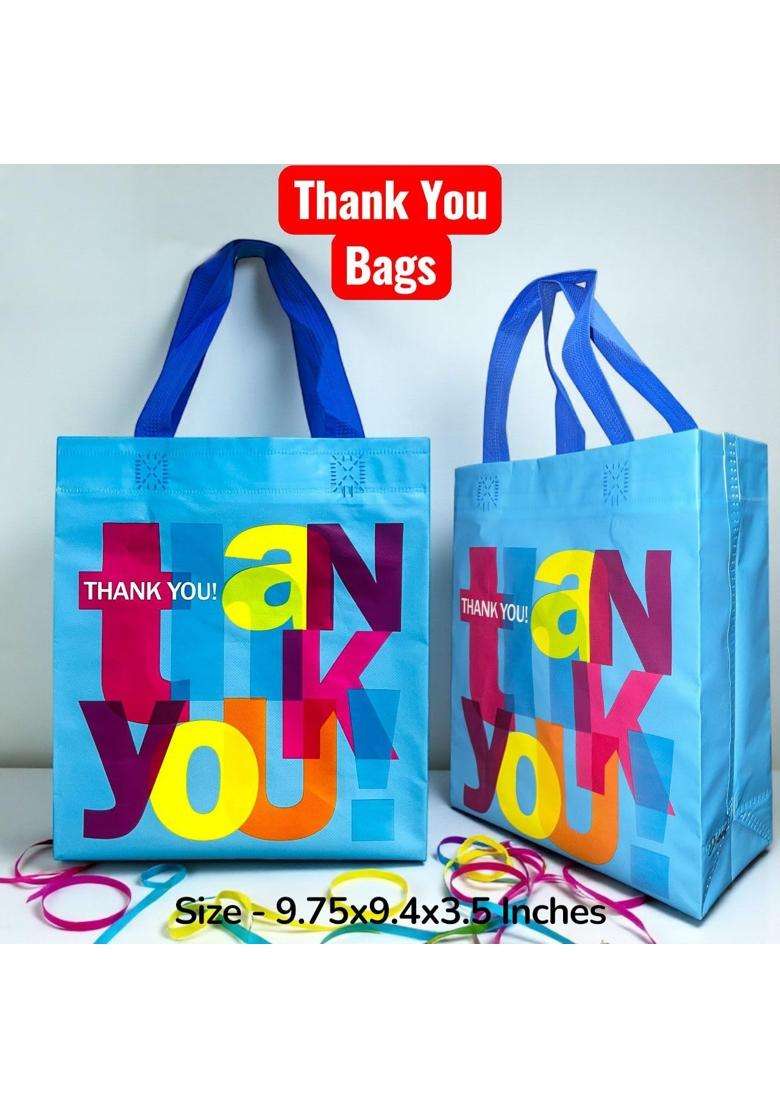 Asera Thank You Gifting Bags for Return Gifts for Kids Multipurpose Reusable Gift Bag - Indya