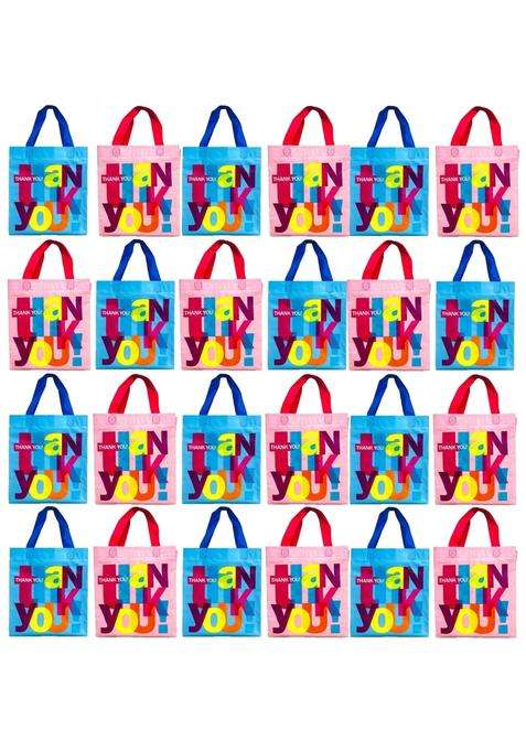 Asera Thank You Gifting Bags for Return Gifts for Kids Multipurpose Reusable Gift Bag