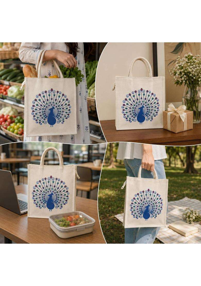 Cantainoo Canvas Return Gift Bags for Wedding Birthday and Festive Functions - Indya