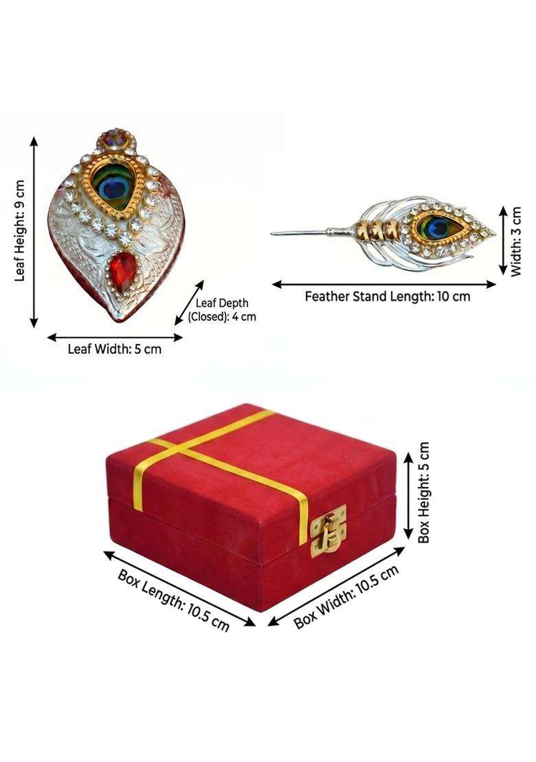 Saugat Traders Bulk Return Gifts for Pooja Function Baby Shower Tilak Set Gift Box for Ladies Women Pack of 4 - Indya