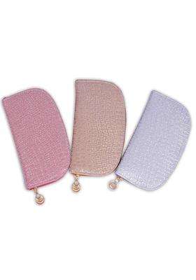 Betterminds Gold Return Gifts Women Glitter Purse for Women and Girls Wedding Gift Pack of 3