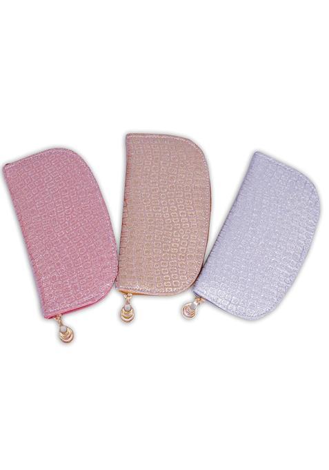 Betterminds Gold Return Gifts Women Glitter Purse for Women and Girls Wedding Gift Pack of 3