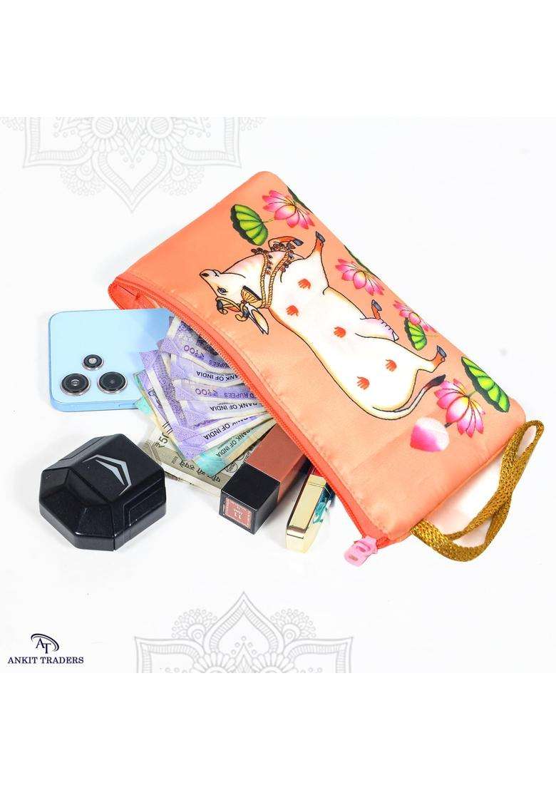 Rishabh Printed Potli Bags for Return Gifts Traditional Drawstring Gift Pouches for Weddings Puja Baby Shower - Indya