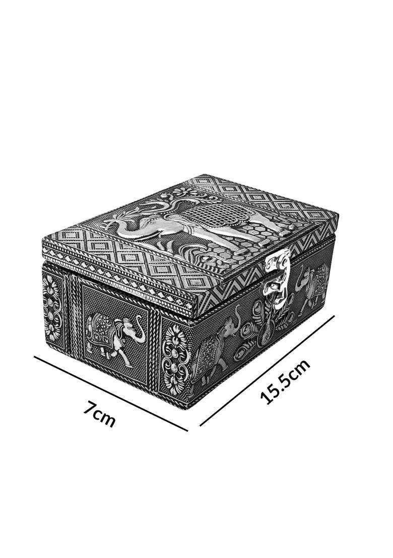 Betterminds Storage Box Elephant Design Jewellery Organizer for Women Jewelry Box Return Gifts - Indya