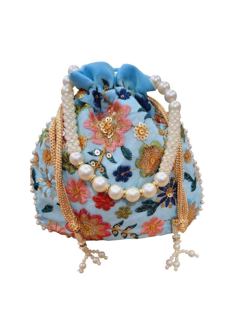 DMS Retail Multicolour Potli Bags for Wedding Return Gifts for Women in Bulk - Indya