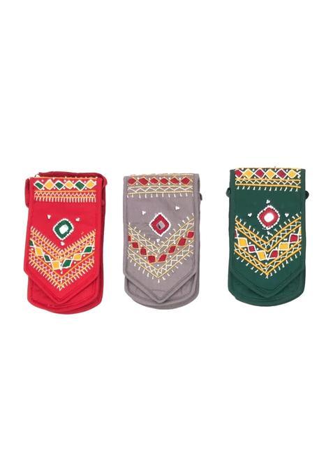 Srishopify Handicrafts Mobile Sling Bags for Women Return Gifts for Girls Birthday Pooja Wedding Ladies Haldi