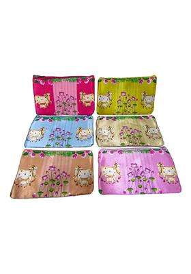 Purple Pink Pichwai Cow Printed Pouch Potli Bag Return Gifts for Women Bulk Wedding Favors Potli Purse