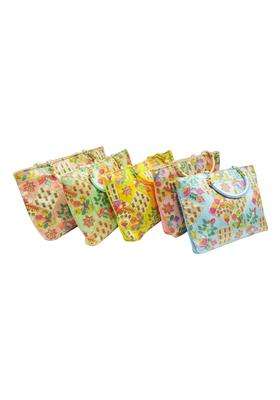 Deepsum Multicolour Traditional Trendy Potli Bags for Return Gifts for Ladies Menhadi Haldi Wedding Sangeet