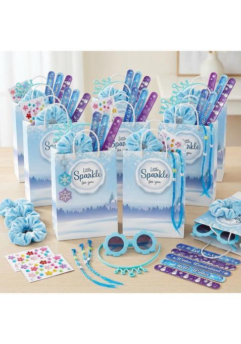 Party Propz Princess Theme Return Gifts for Girls 80 Pcs Return Gift for Girl Age 6 10 Head Bands Scrunchy