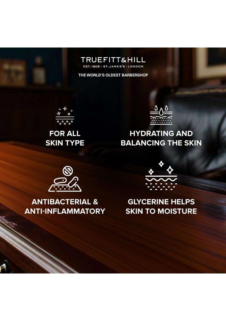 Truefitt and Hill Mayfair Shaving Cream 190G Black - Indya