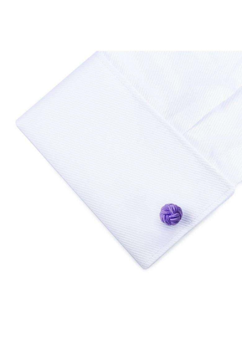 Honey BEAR Silk Knot Fabric Cufflinks 5 Pairs Set for Mens Shirt Gift - Indya
