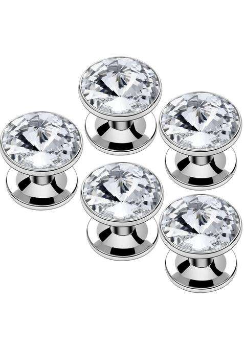 Hawson Crystal Cuff Links and Studs Set for Mens Tuxedo Shrit Accessories
