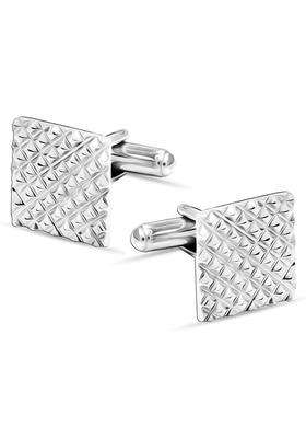 Lecalla 925 Sterling Silver Cufflinks for Men Classic Shirts Accessories Cufflinks Gifts for Son Dad