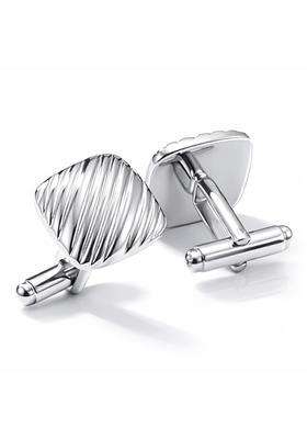Truesilver ACPL 925 Sterling Silver Mens Square Cufflinks